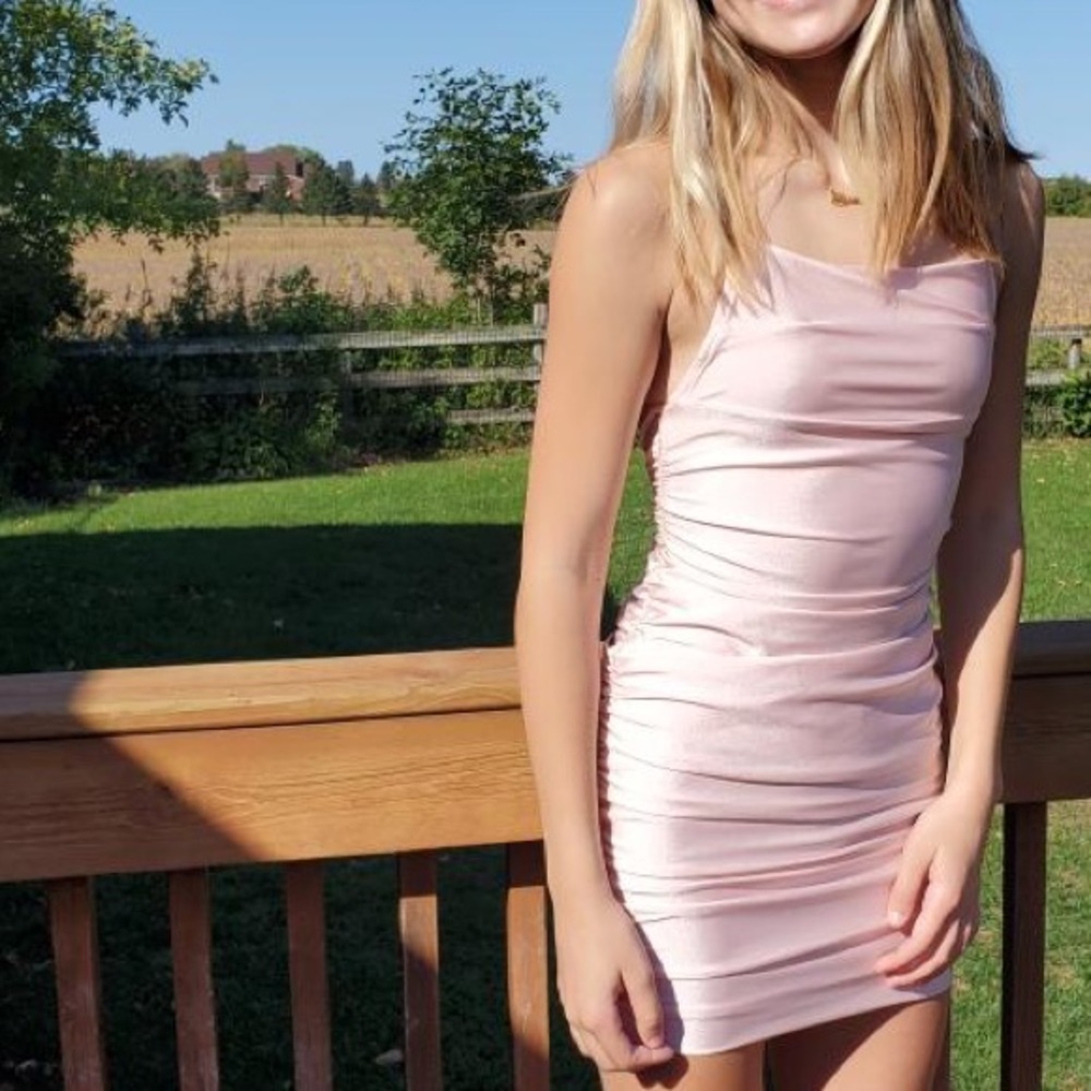 Light pink dress